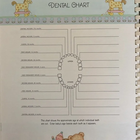 Vintage 80s Hallmark Keepsake Album adopted child baby memory book unisex - Picture 15 of 16